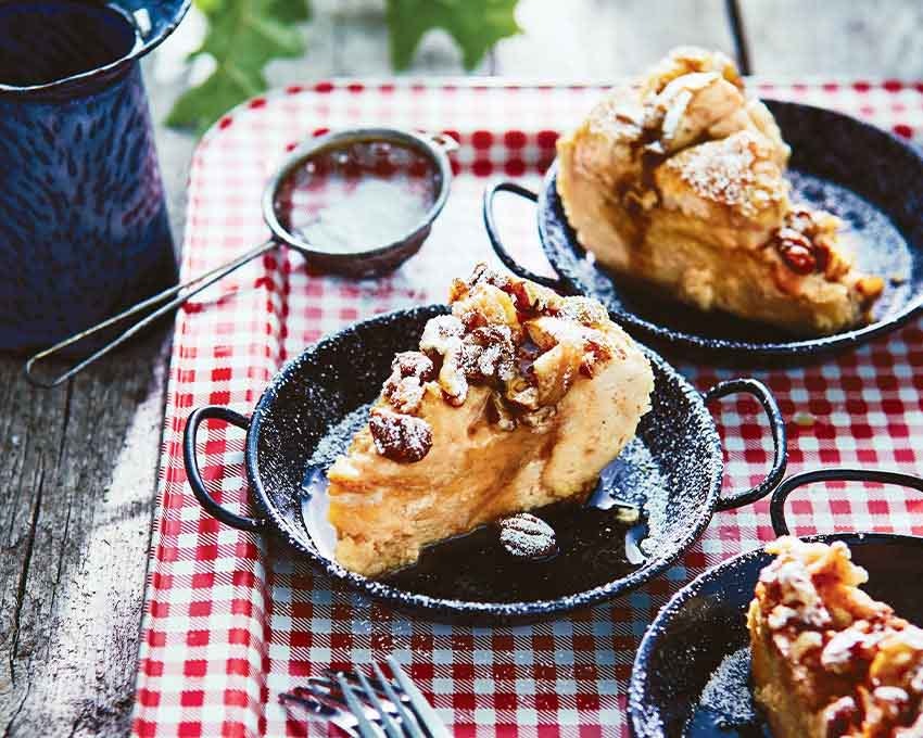 Apple-Cinnamon French Toast Strata