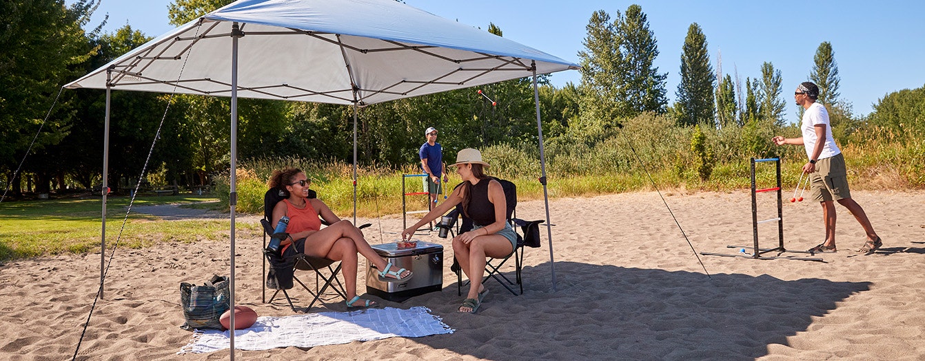 Beach Packing List playing games and relaxing on the beach