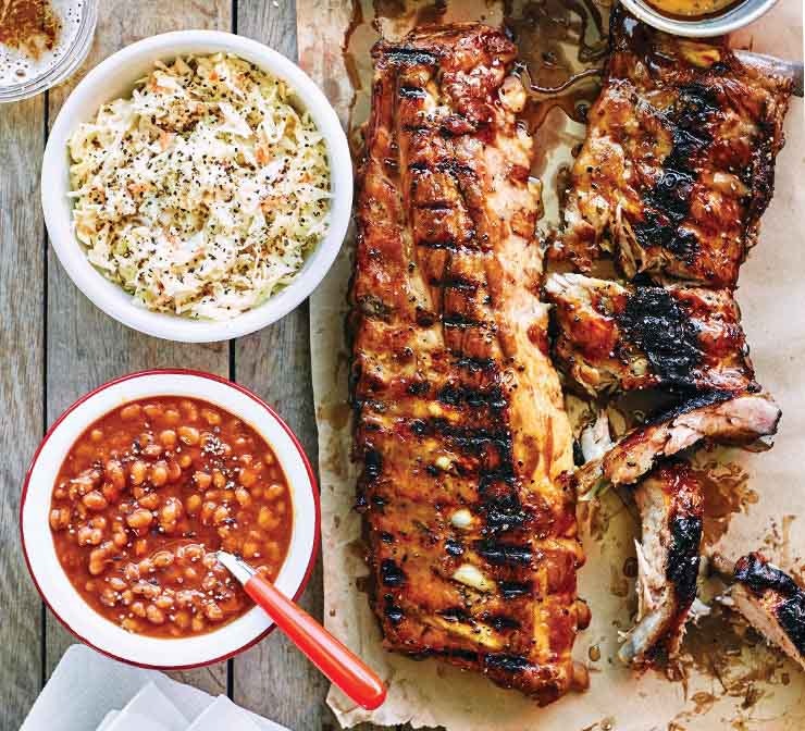 Bourbon-Honey Baby Back Ribs